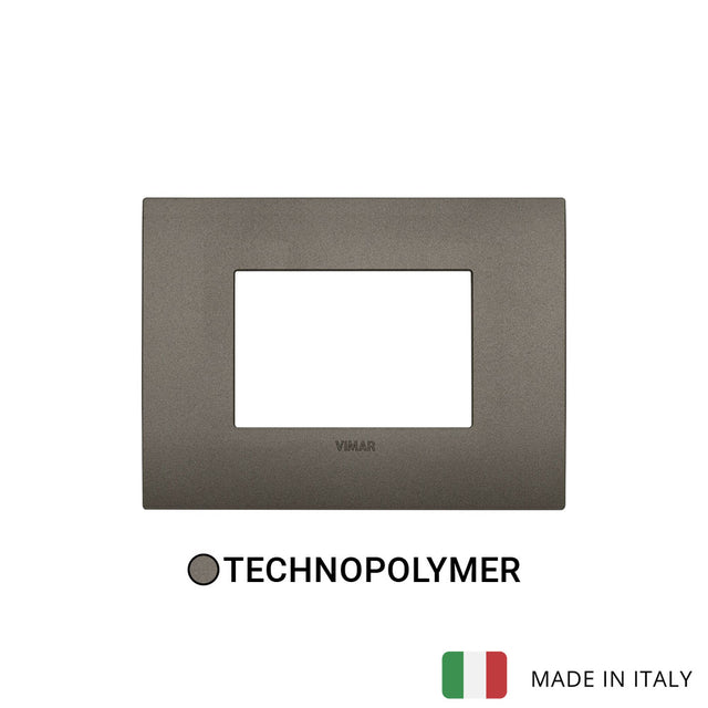 Vimar Arke Classic Plate 3M Technopolymer Aluminium