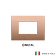 Vimar Arke Classic Plate 3M Metal Brushed Copper