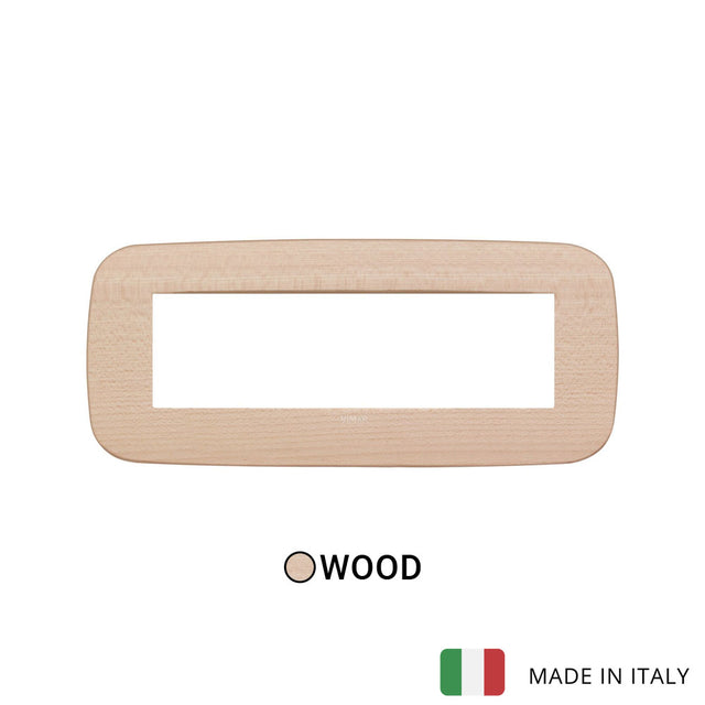 Vimar Arke Round Plate 7M Wood Maple