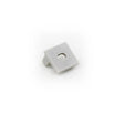 End cap (with hole) for Aluminum Extrusion -EXCR02