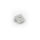 End cap (with hole) for Aluminum Extrusion -EXCR02