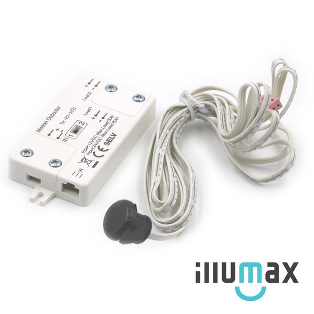 ILLUMAX Door / Wave IR Sensor with Probe, DC, Indoor