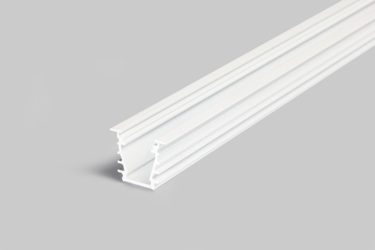 Archilight ALTUS LED Extrusion Profile Linear V Shape - 2 Metre - No Diffuser - Silver - PHOTO 6