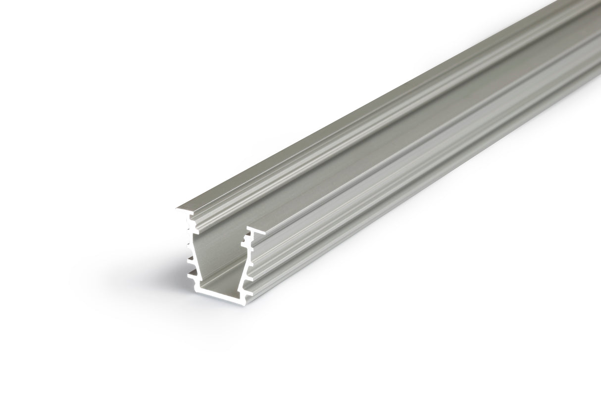 Archilight ALTUS LED Extrusion Profile Linear V Shape - 2 Metre - No Diffuser - Silver - PHOTO 8