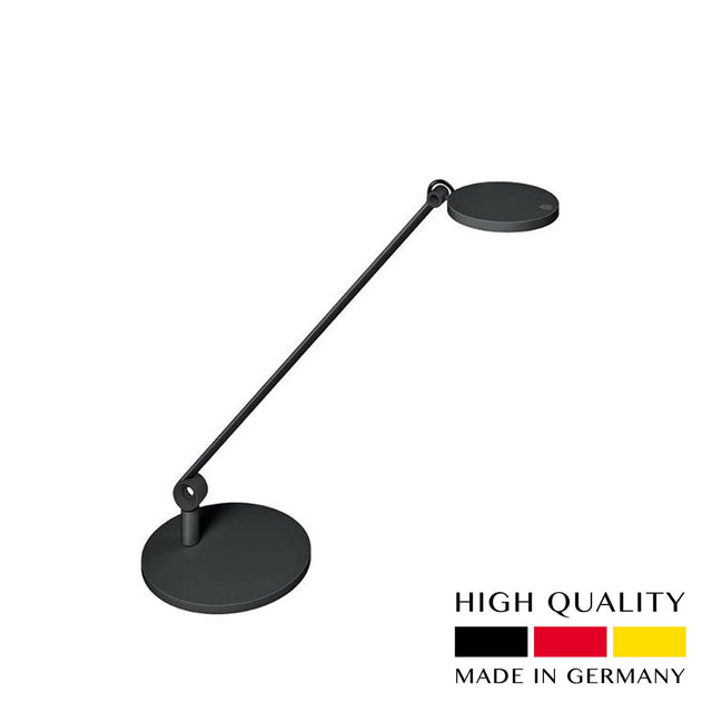 Waldmann PARA. MI Armed LED Luminare 8W - Round Single Arm - Natural White - Black