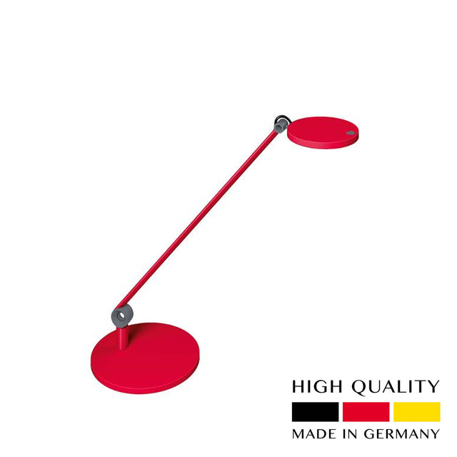 Waldmann PARA. MI Armed LED Luminare 8W - Round Single Arm - Natural White - Red