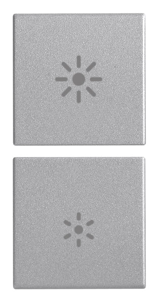 Vimar 2 Half Buttons 1M Regulation Symbol Next