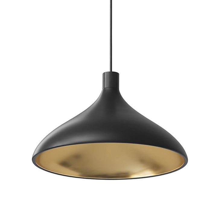 Pablo Pendant Swell XL Single Wide White / Brass - PHOTO 9