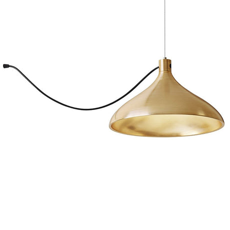 Pablo Pendant Swell String Single Wide Brass / Brass - PHOTO 1