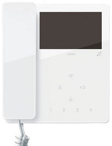 Vimar 4.3in Tab monitor w/handset white