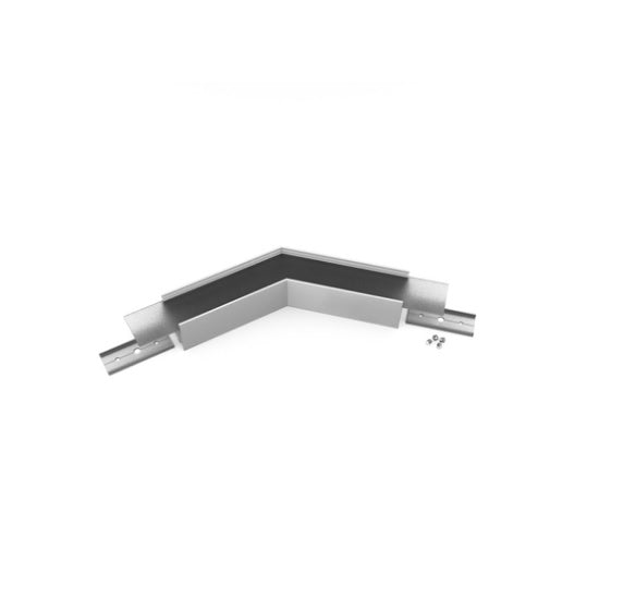 Archilight Alumnium Corner Joiner for VARIO 02 - 33mm Width - 135 Degree - Silver