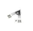 Archilight Alumnium Corner Joiner for DECORUS IN - 30mm Width - 60 Degree - Silver