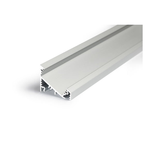 Archilight Vritos Clina LED Extrusion Profile Linear Corner Surface - 2 Metre - No Diffuser
