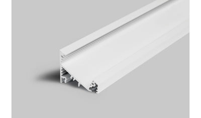 Archilight CLINA LED Extrusion Profile Corner Shape - 2 Meter - No Diffuser - White