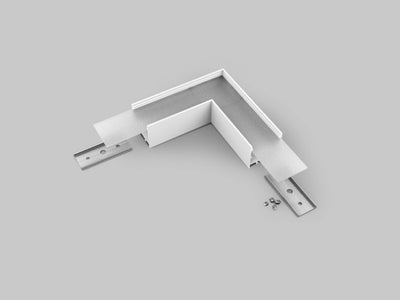 Archilight Alumnium Corner Joiner for VARIO 02 - 33mm Width - 90 Degree - White