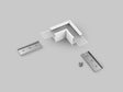 Archilight Alumnium Corner Joiner for Decorus - 23mm Width - 90 Degree - White