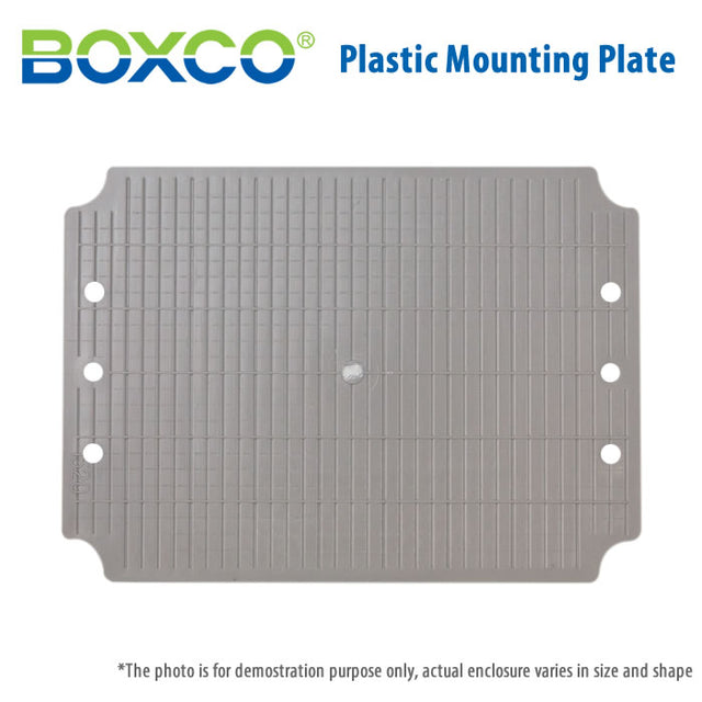 Boxco Plastic Mounting Plate 3545P