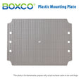 Boxco Plastic Mounting Plate 4060P
