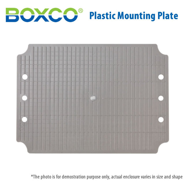 Boxco Plastic Mounting Plate 3828P