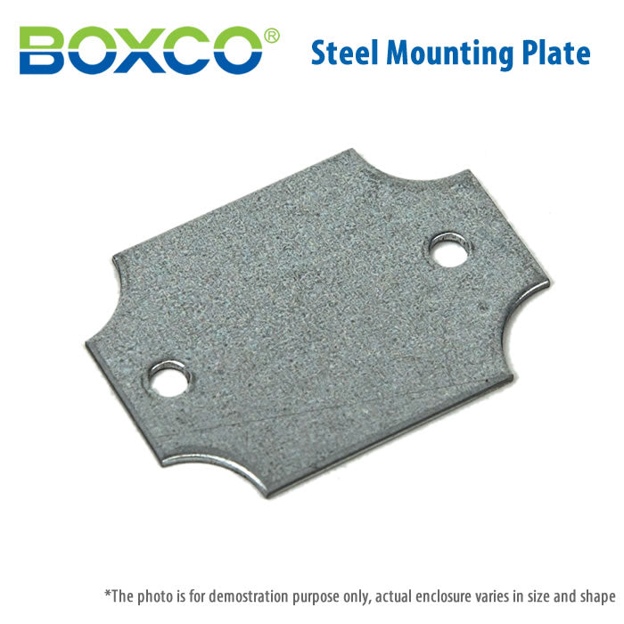 Boxco Steel Mounting Plate 2838S
