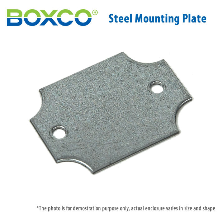 Boxco Steel Mounting Plate 3828S