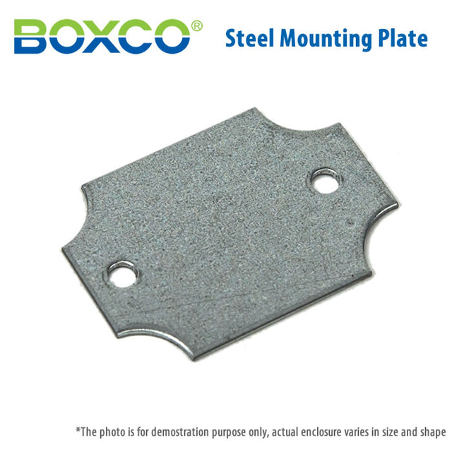 Boxco Steel Mounting Plate 3856S