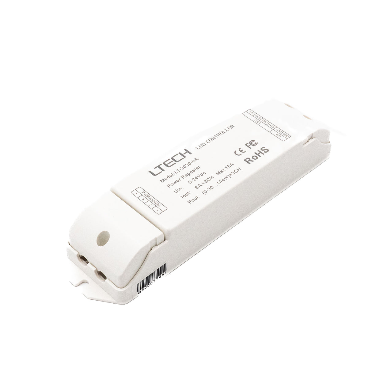 Ltech LT-3030-6A PWM Constant Voltage Repeater - RGB