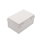 Boxco Q-Series 200x300x140mm Plastic Enclosure, IP67, IK08, ABS, Grey Cover, Hinge Type with Plate - PHOTO 2