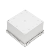 Boxco P-Series 210x210x130mm Plastic Enclosure, IP67, IK08, ABS, Grey Cover, Molded Hinge and Latch Type