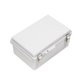 Boxco P-Series 200x300x130mm Plastic Enclosure, IP67, IK08, ABS, Grey Cover, Molded Hinge and Latch Type