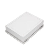 Boxco P-Series 300x400x120mm Plastic Enclosure, IP67, IK08, ABS, Grey Cover, Molded Hinge and Latch Type