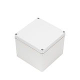 Boxco S-Series 200x200x160mm Plastic Enclosure, IP67, IK08, ABS, Grey Cover, Screw Type