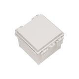 Boxco Q-Series 150×150×120mm Plastic Enclosure, IP67, IK08, PC, Grey Cover, Plastic Hinge and Latch Type - PHOTO 6