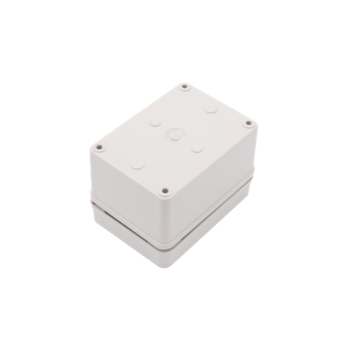 Boxco S-Series 80x110x70mm Plastic Enclosure, IP67, IK08, PC, Grey Cover, Screw Type - PHOTO 1