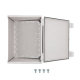 Boxco Q-Series 300×400×180mm Plastic Enclosure, IP67, IK08, PC, Grey Cover, Plastic Hinge and Latch Type - PHOTO 7