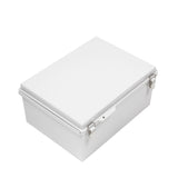 Boxco P-Series 300x400x180mm Plastic Enclosure, IP67, IK08, ABS, Grey Cover, Molded Hinge and Latch Type