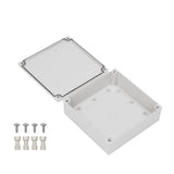 Boxco M-Series 180x180x60mm Plastic Enclosure, IP67, IK08, ABS, Grey Cover, Screw Type