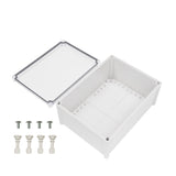 Boxco S-Series 100x185x70mm Plastic Enclosure, IP67, IK08, ABS, Transparent Cover, Screw Type