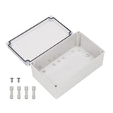 Boxco S-Series 150x250x100mm Plastic Enclosure, IP67, IK08, PC, Transparent Cover, Screw Type