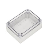 Boxco S-Series 125x175x75mm Plastic Enclosure, IP67, IK08, PC, Transparent Cover, Screw Type