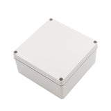 Boxco S-Series 200x200x100mm Plastic Enclosure, IP67, IK08, ABS, Grey Cover, Screw Type