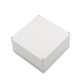 Boxco S-Series 200x200x100mm Plastic Enclosure, IP67, IK08, ABS, Grey Cover, Screw Type