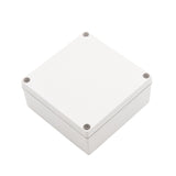 Boxco S-Series 160x160x70mm Plastic Enclosure, IP67, IK08, PC, Grey Cover, Screw Type