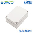 Boxco S-Series 125×175×75mm Plastic Enclosure, IP67, IK08, ABS, Grey Cover, Screw Type