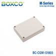 Boxco M-Series 130x180x35mm Plastic Enclosure, IP67, IK08, PC, Grey Cover, Screw Type