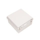 Boxco P-Series 300x300x150mm Plastic Enclosure, IP67, IK08, ABS, Grey Cover, Molded Hinge and Latch Type - PHOTO 1
