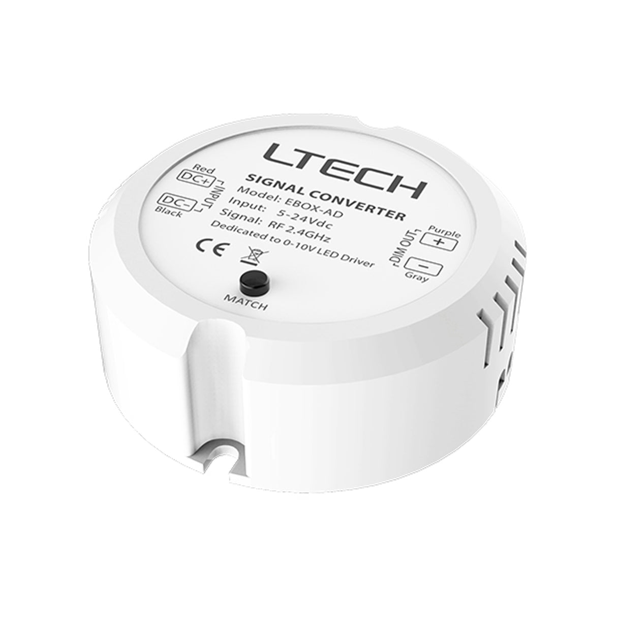 Ltech EBOX-AD LBUS Wireless Module - 0-10V Dimmer