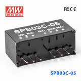 Mean Well SPB03C-05 DC-DC Converter - 3W - 36~72V in 5V out