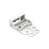 Wago 221-505 Mounting Carrier - 5-Conductor Terminal Block 221 Series