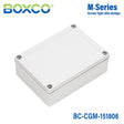 Boxco M-Series 150x180x60mm Plastic Enclosure, IP67, IK08, PC, Grey Cover, Screw Type